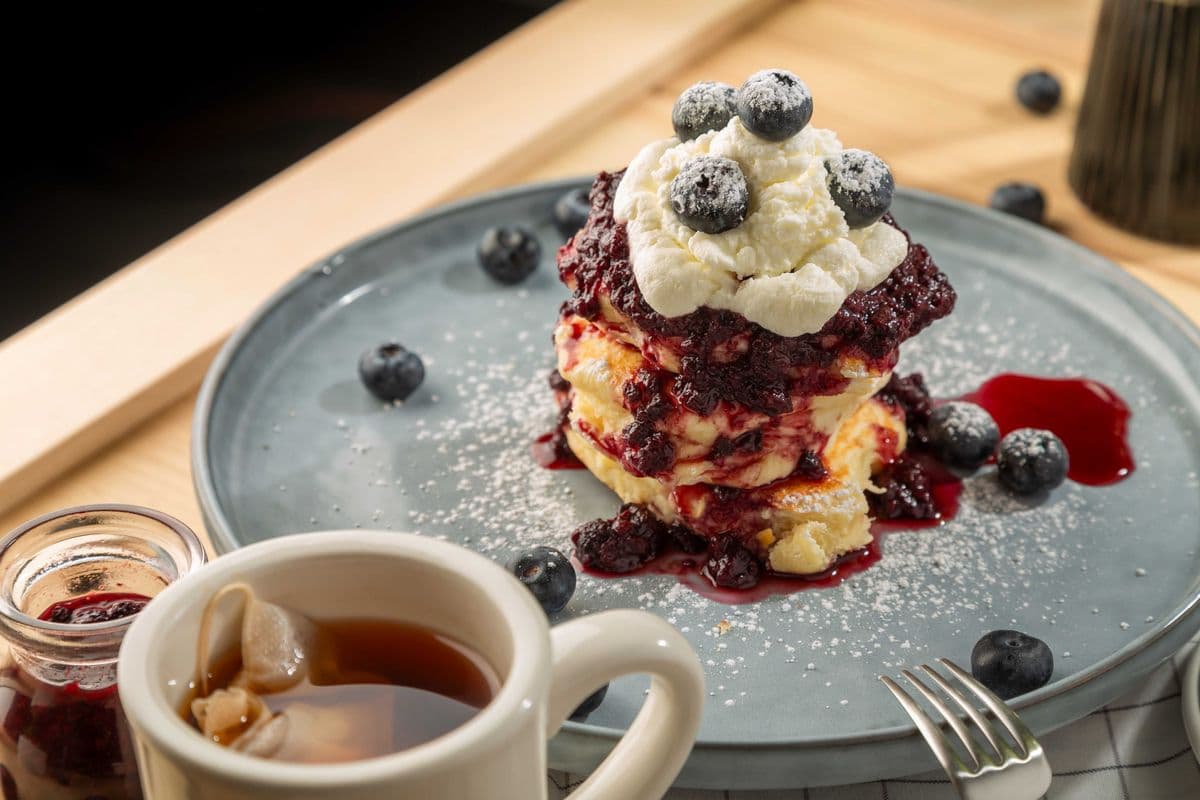 K02. Blueberry Pancakes
