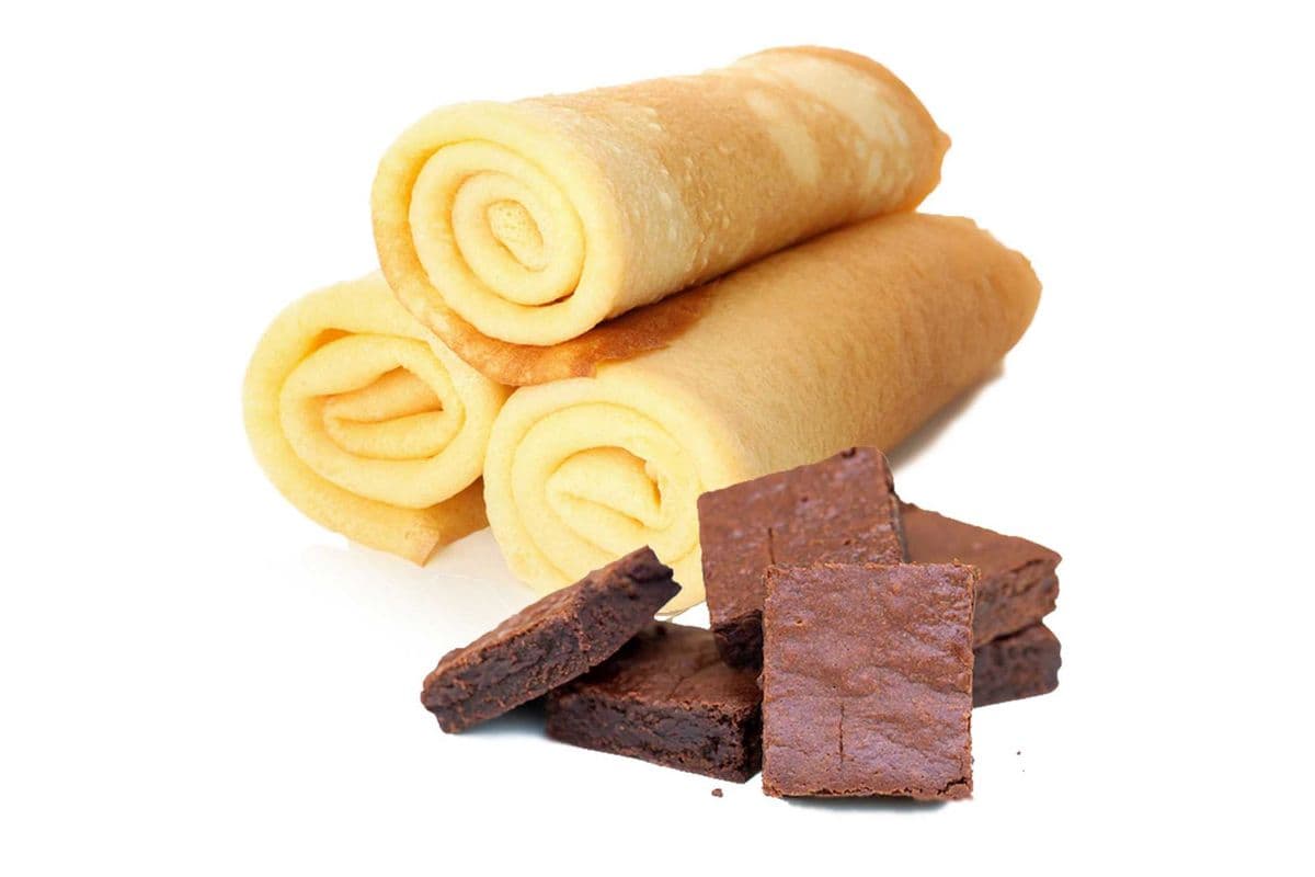 Crêpes brownies 3 rolls