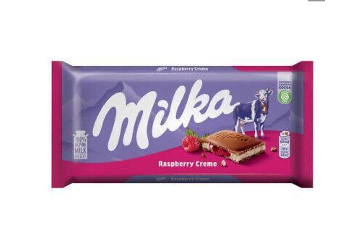 Milka Raspberry Cream