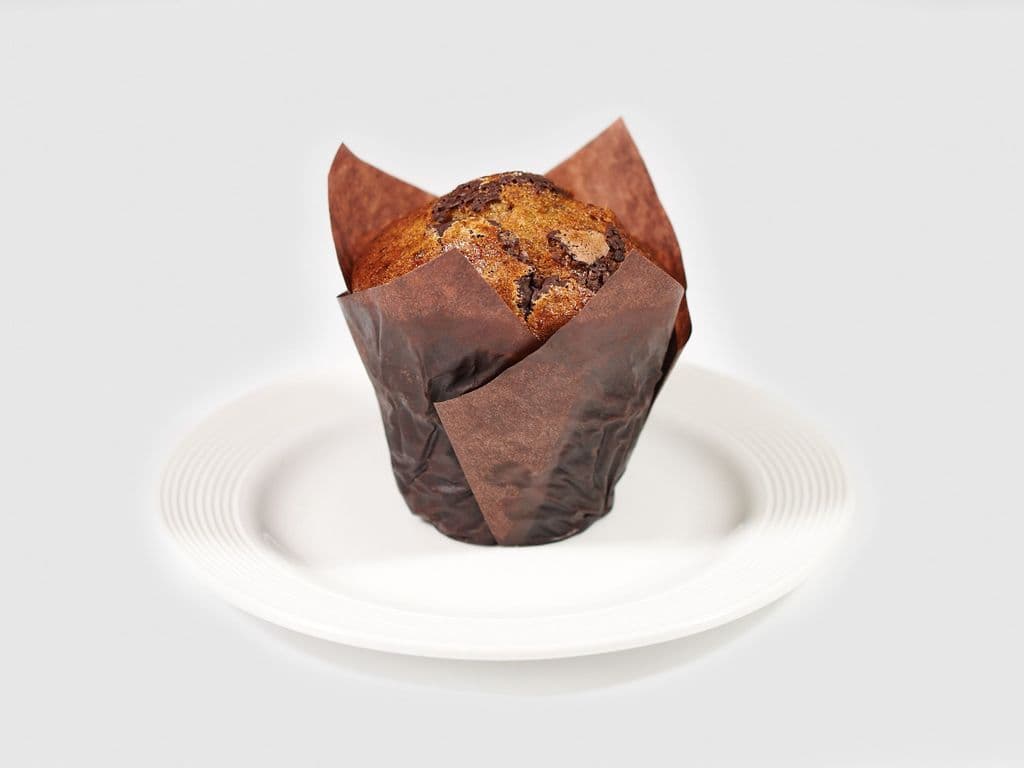 CHOCOLATE BANANA MUFFIN