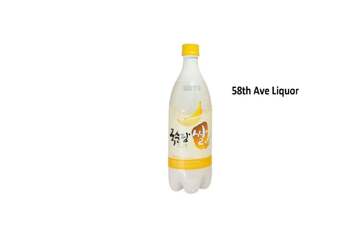 RICE MAKGEOLLI - BANANA (1 x 750ML)