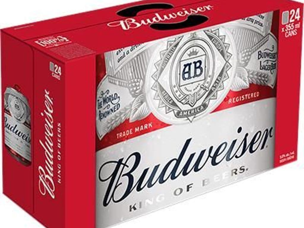 BUDWEISER Can, 24 x 355ml