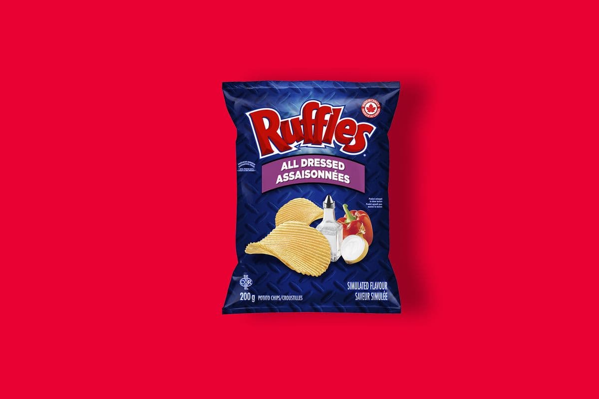 Ruffles All Dressed (200g) - 77121