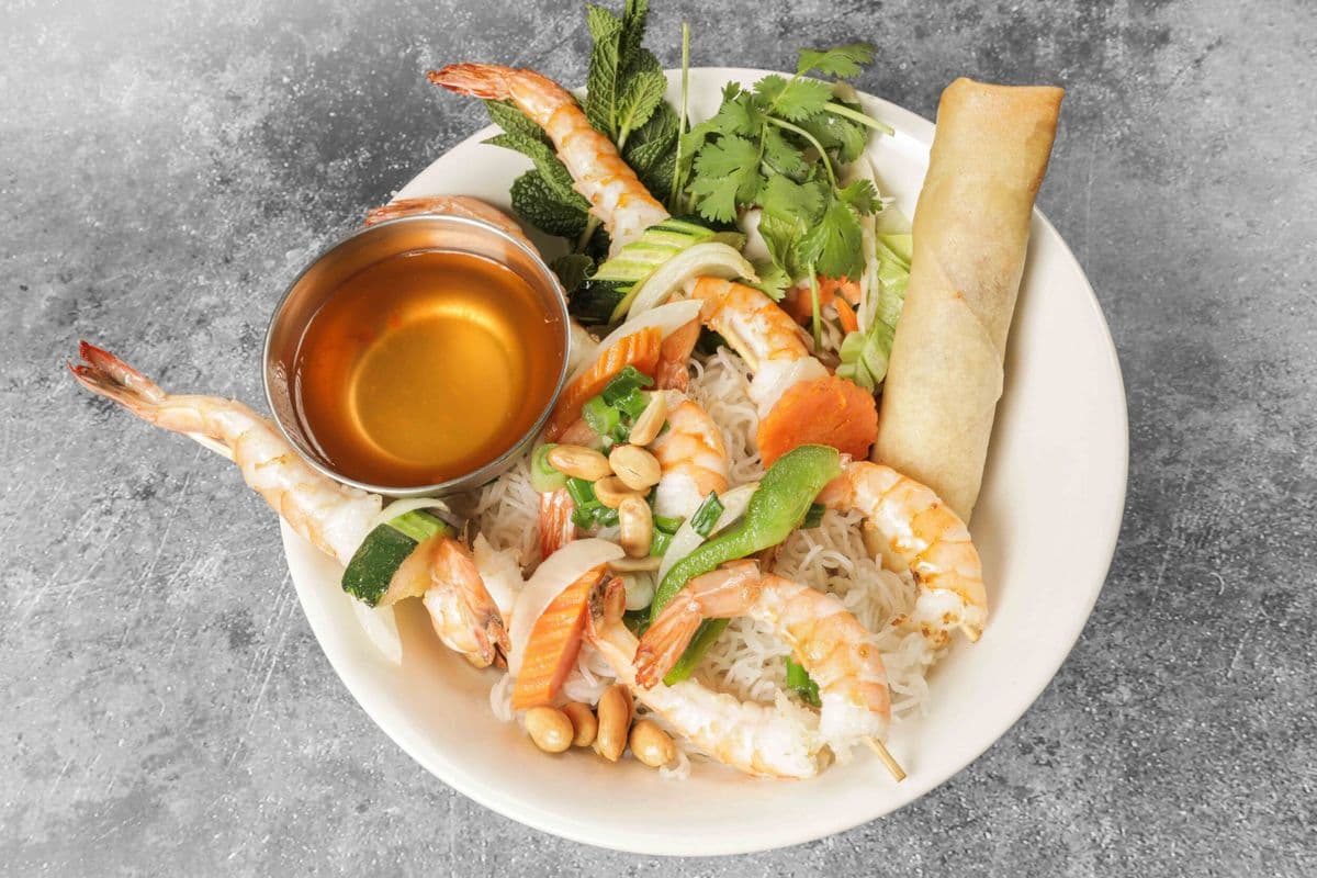 V5. Crevettes grillées