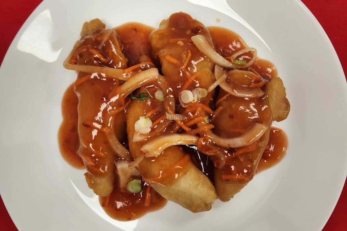 Lg Spicy Szechuan Chicken with Rice