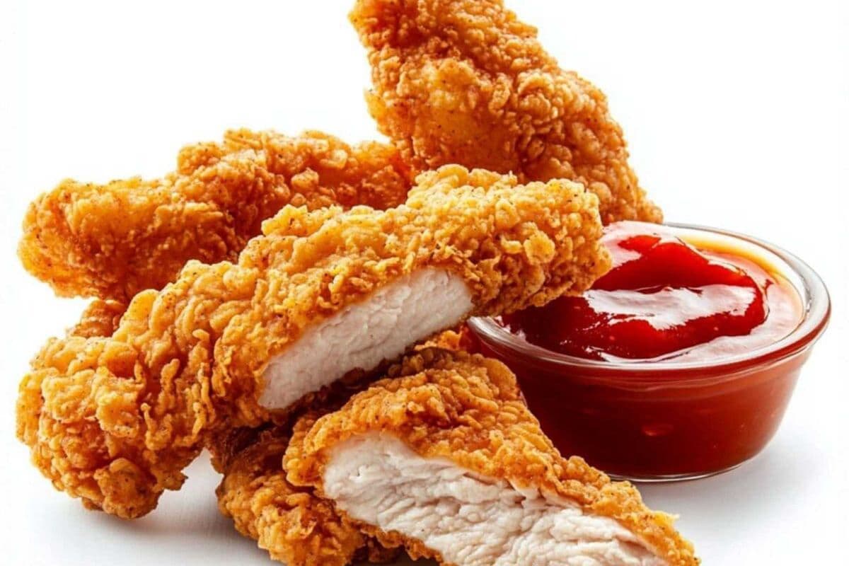 Chicken Strips with Fries (4 pcs)