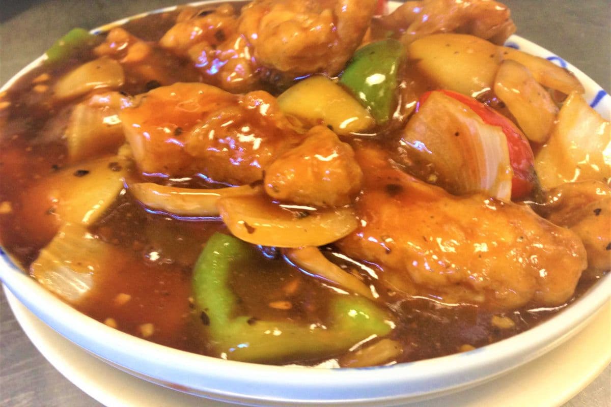 132. Black Bean Sauce with Fish