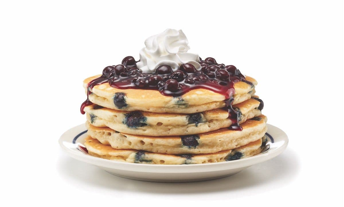 Double Blueberry Pancakes