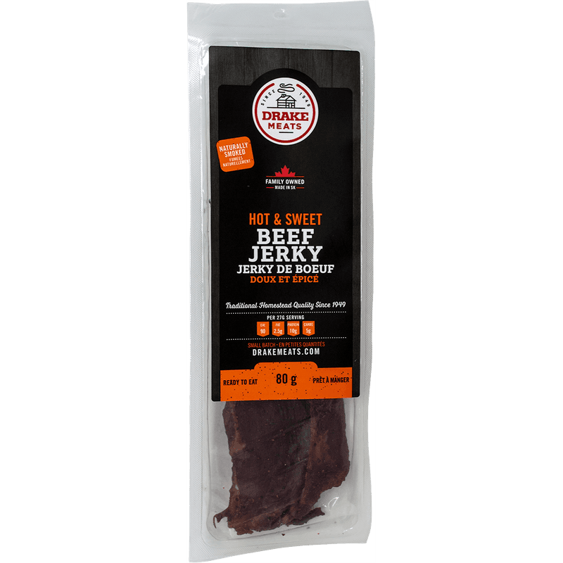 Drake Meats Hot & Sweet Beef Jerky (80 g)