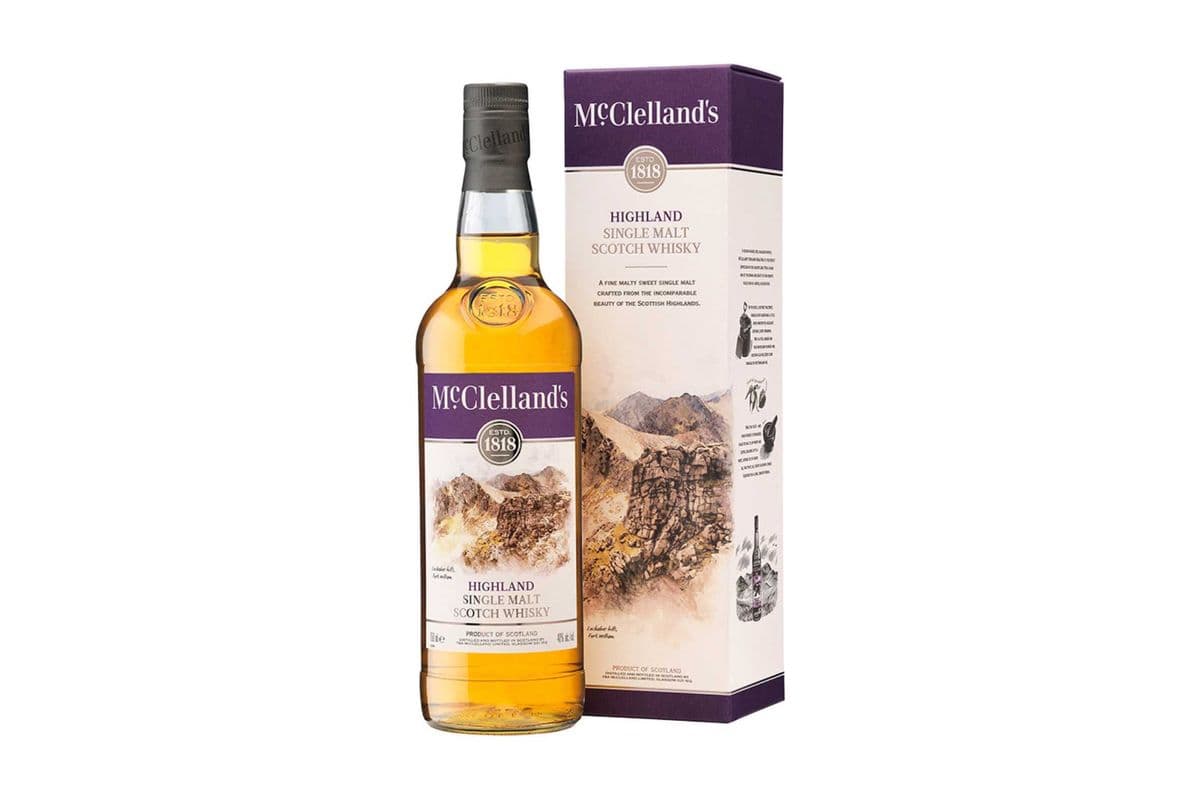 Mc Clellands *Highland Single Malt Scotch Whisky* (1 x 750ml)