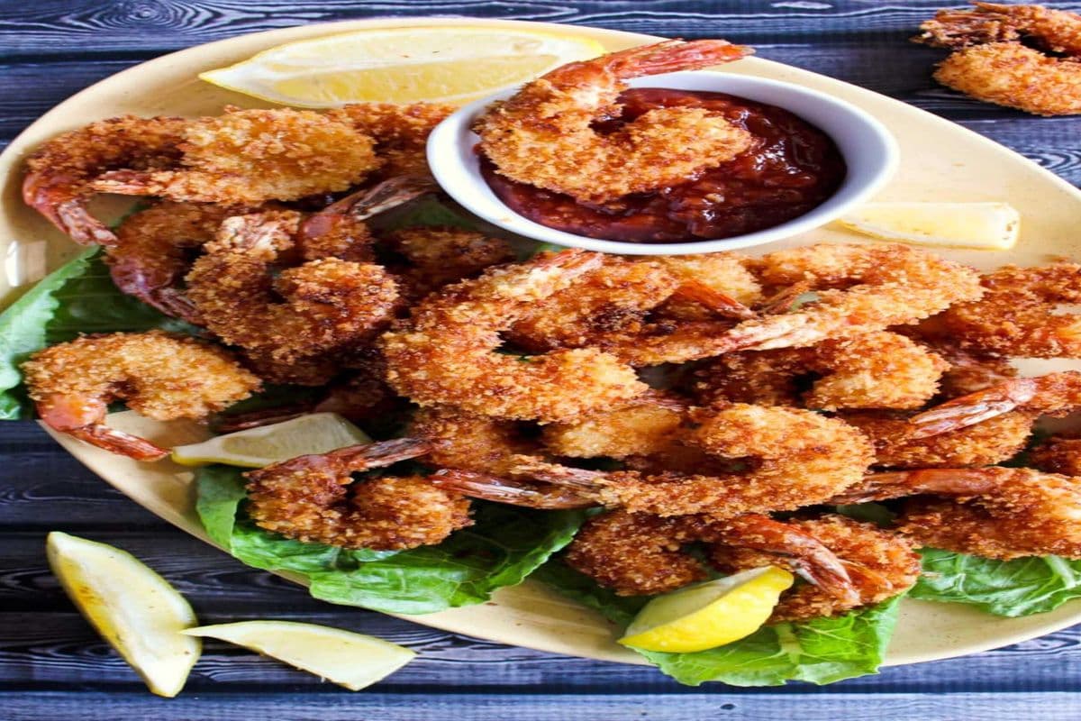 71. Pan Fried Shrimp (9 pcs)