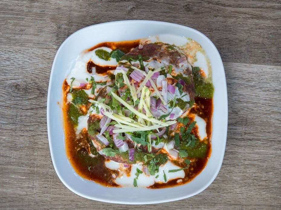 Aloo Tikki Chaat