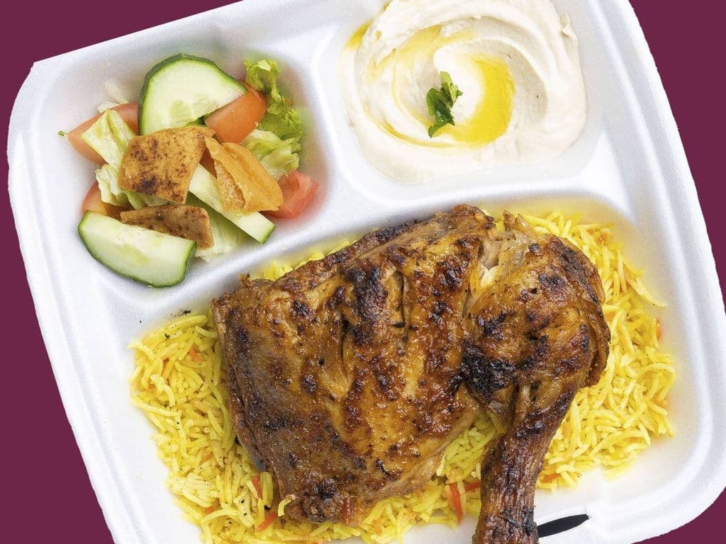 Quarter Chicken Plate