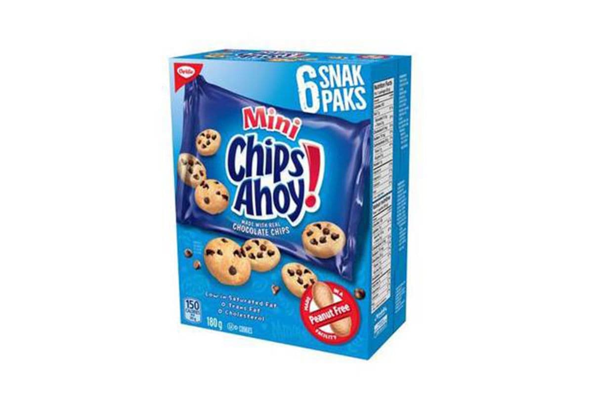 Christie Snak Paks Mini Chips Ahoy 180g