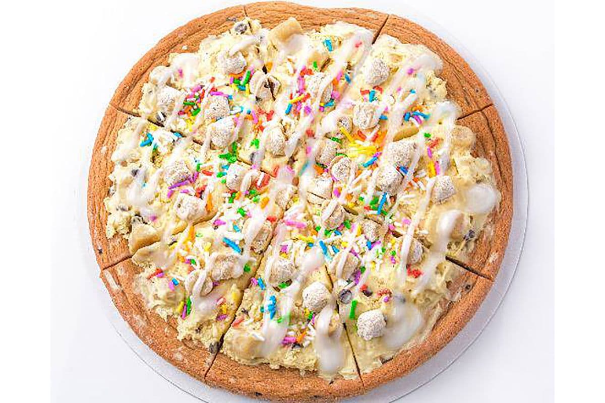 Chocolate Chip Cookie Dough Polar Pizza