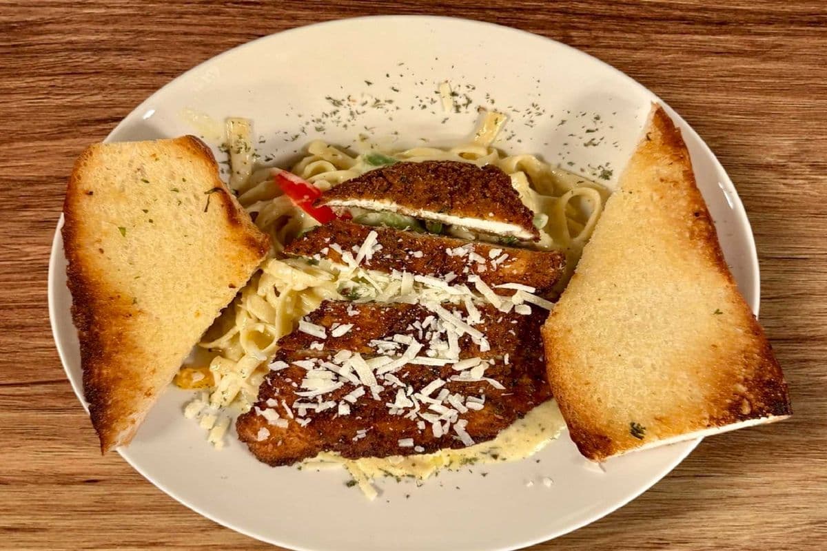 Crispy Lemon Chicken Pasta