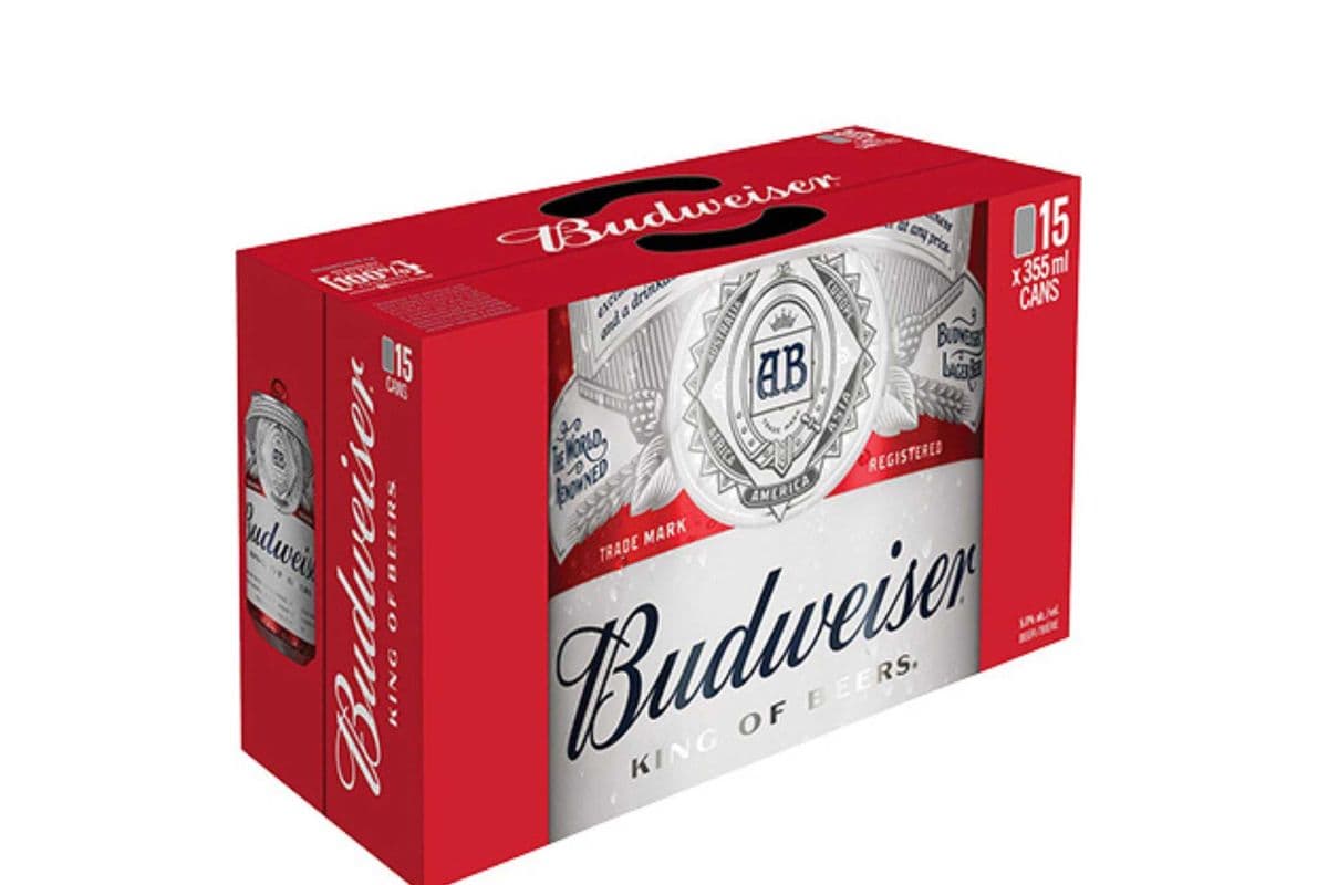 Budweiser (15 x 355 ml Cans)