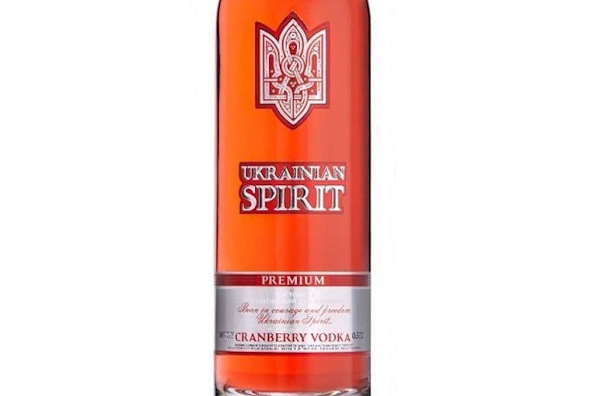 UKRAINIAN SPIRIT CRANBERRY VODKA (1 x 750ML)