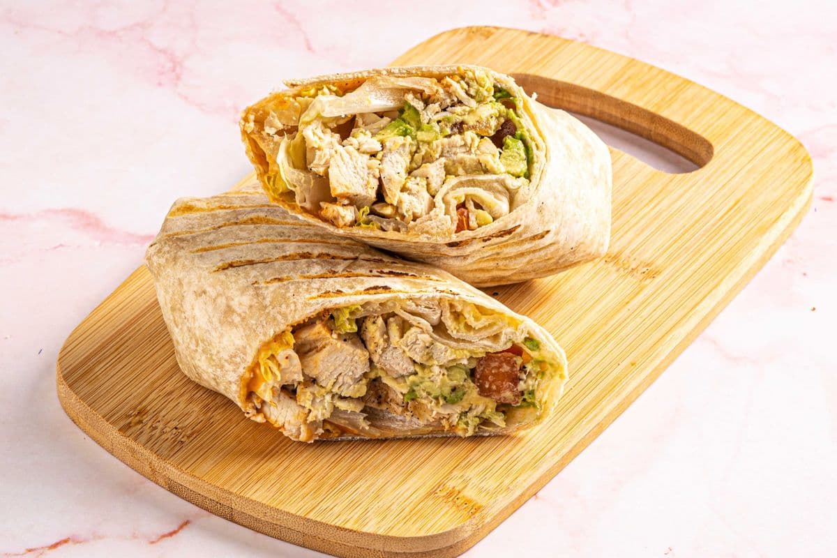 Avocado Chicken Wrap
