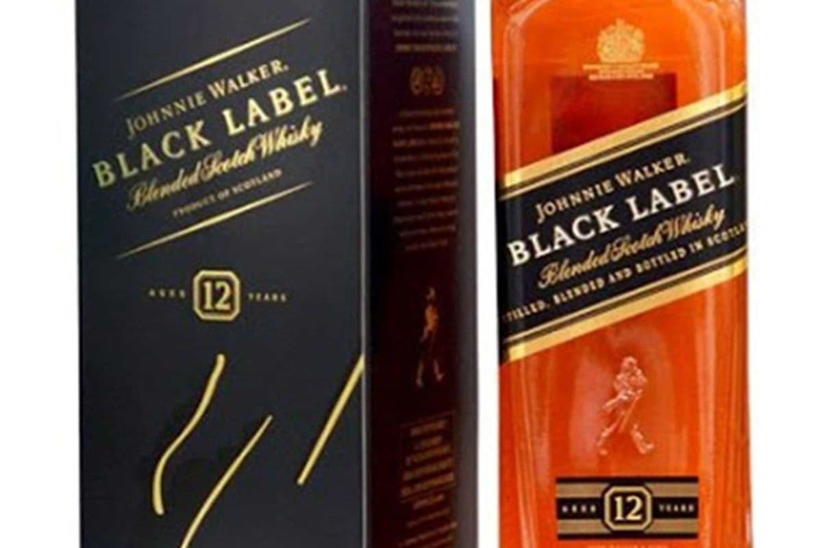 JOHNNIE WALKER BLACK LABEL (1 x 750ML)