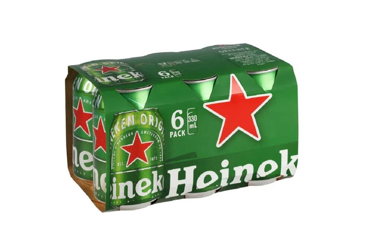 Heineken (6 Pack Cans) (6 x 330 ml)