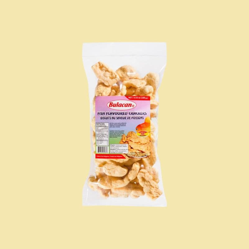 Bulacan Fish Crackers Salt & Vinegar 100g