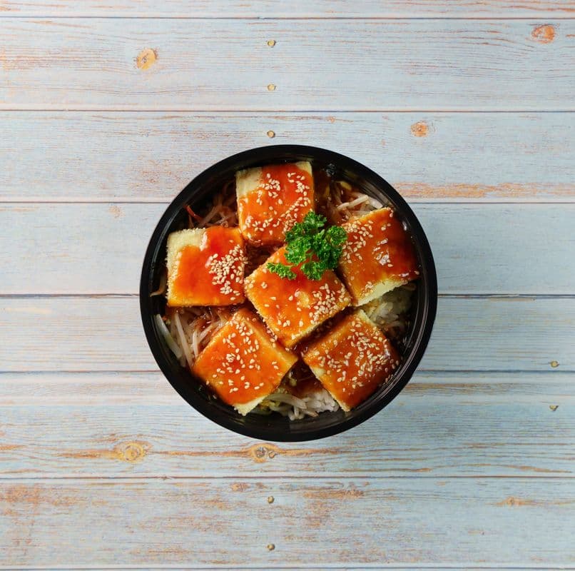 Tofu Teriyaki Rice Bowl