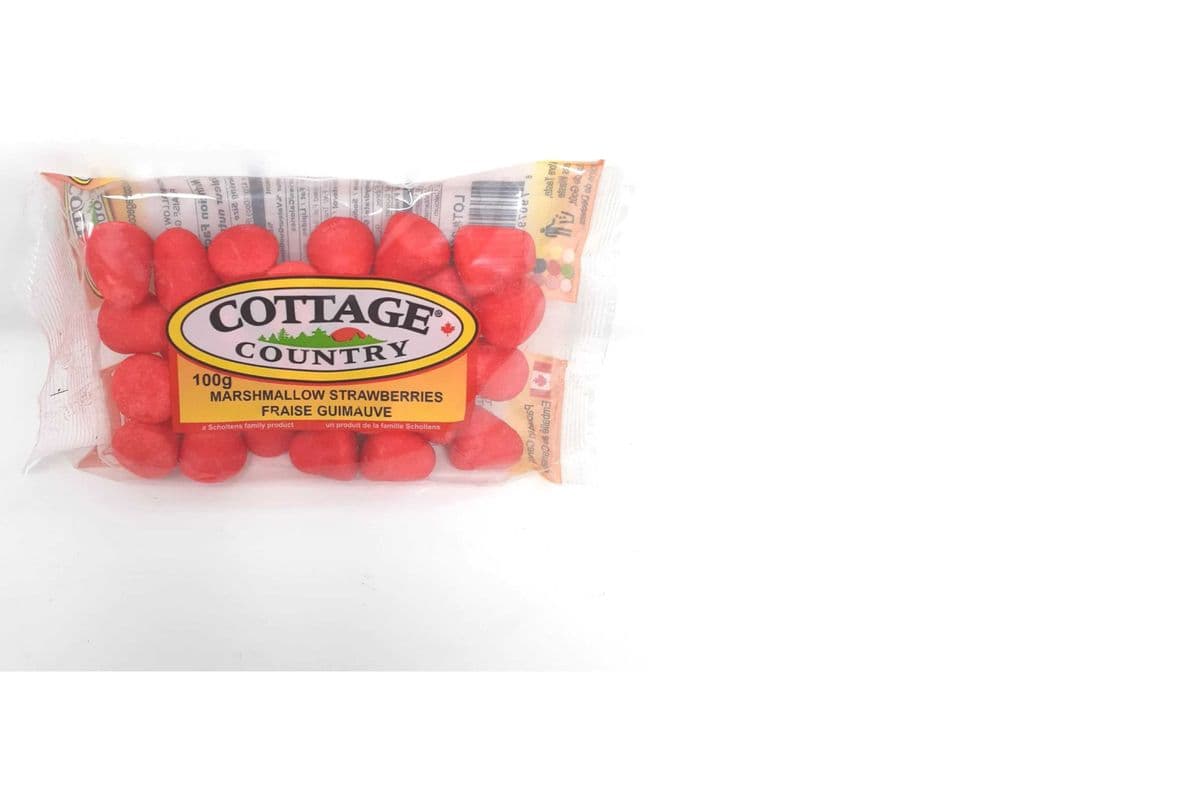 Marshmallow Strawberries (100g)