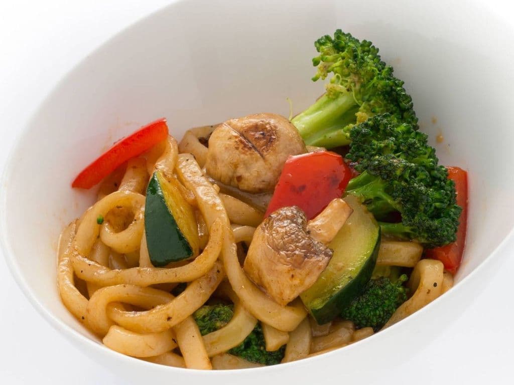 N07. Vegetable Fried Udon
