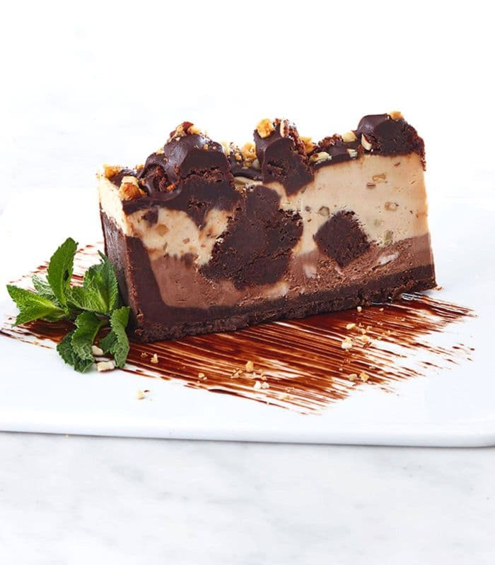 Peanut Butter Fudge Brownie Cheesecake (Gluten Free)