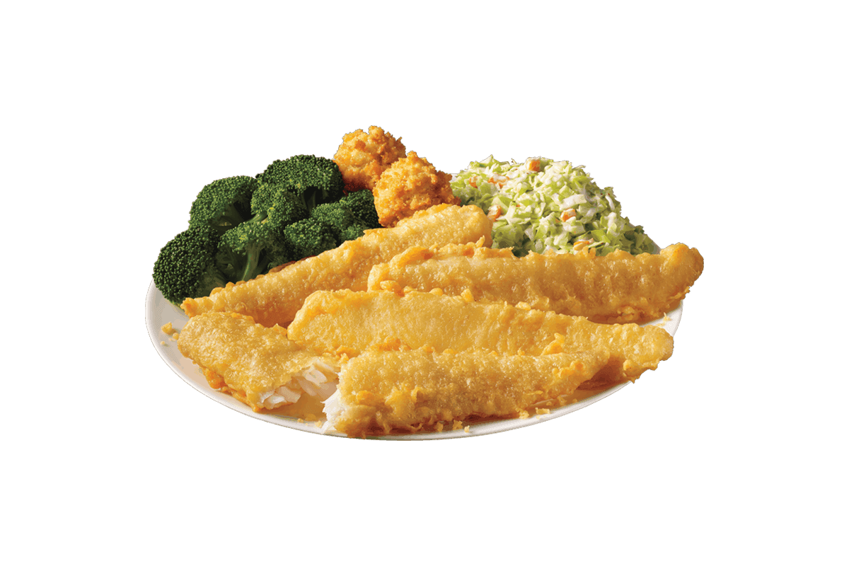 4 Piece Batter Dipped Fish Meal