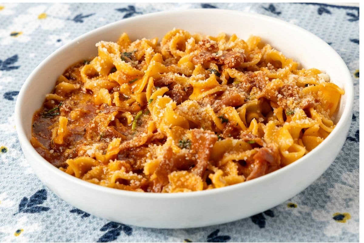 Pâtes amatriciana / Amatriciana Pasta