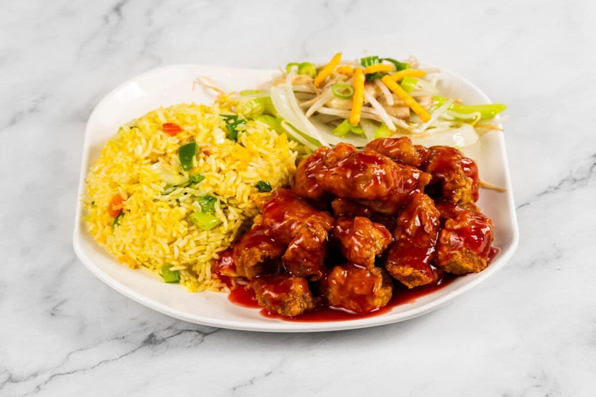 2C. Sweet & Sour Pork Combo