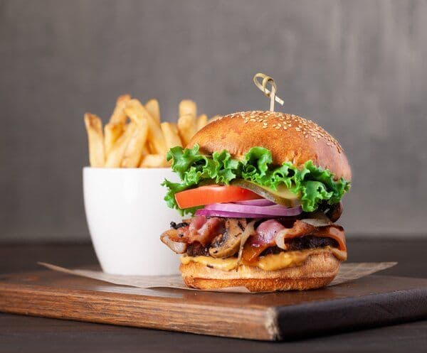 Shark Burger & Fries