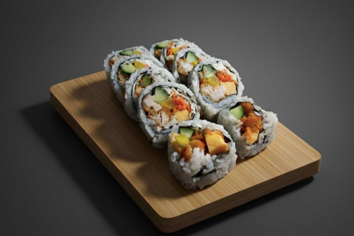 Chicken Katsu Gimbap (10 pieces)