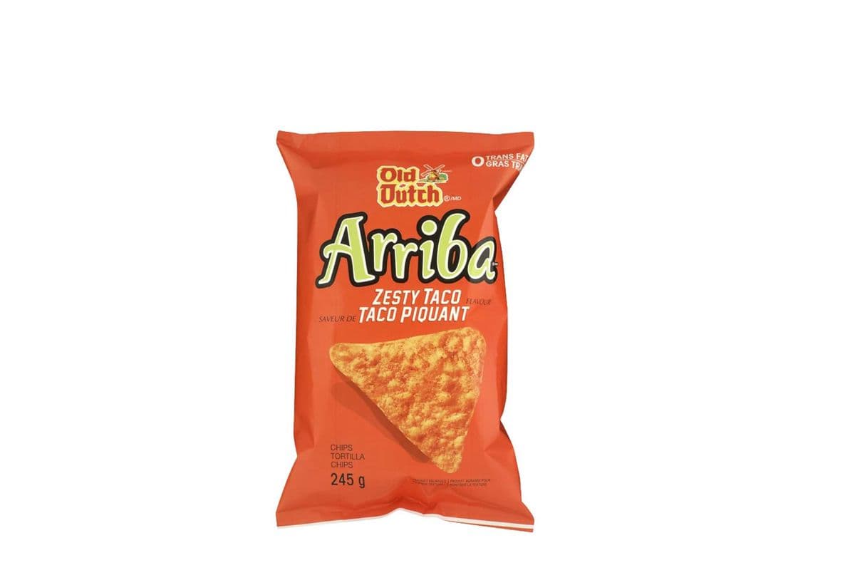 Old Dutch Zesty Taco Chips 245g (245g)