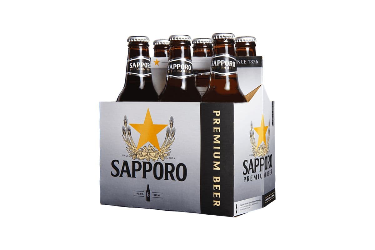 Sapporo (6 Bottles) (1 x 355ML)
