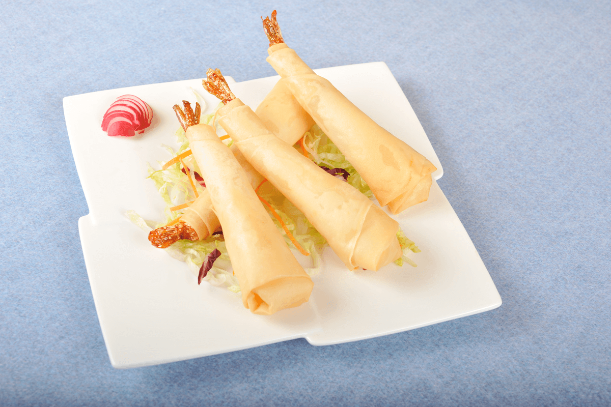 5. Crispy Shrimp Rolls (4 pcs)