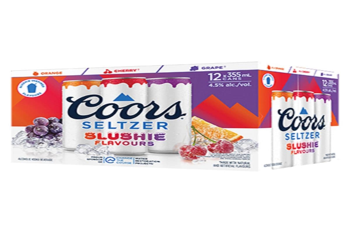 Coors Seltzer Slushie Pack (12 x 355ml)