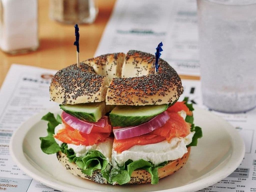 Lox & Cream Cheese Sandwich
