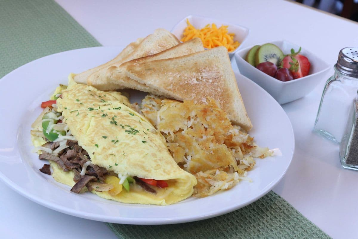 Philly Cheese Steak Omelette
