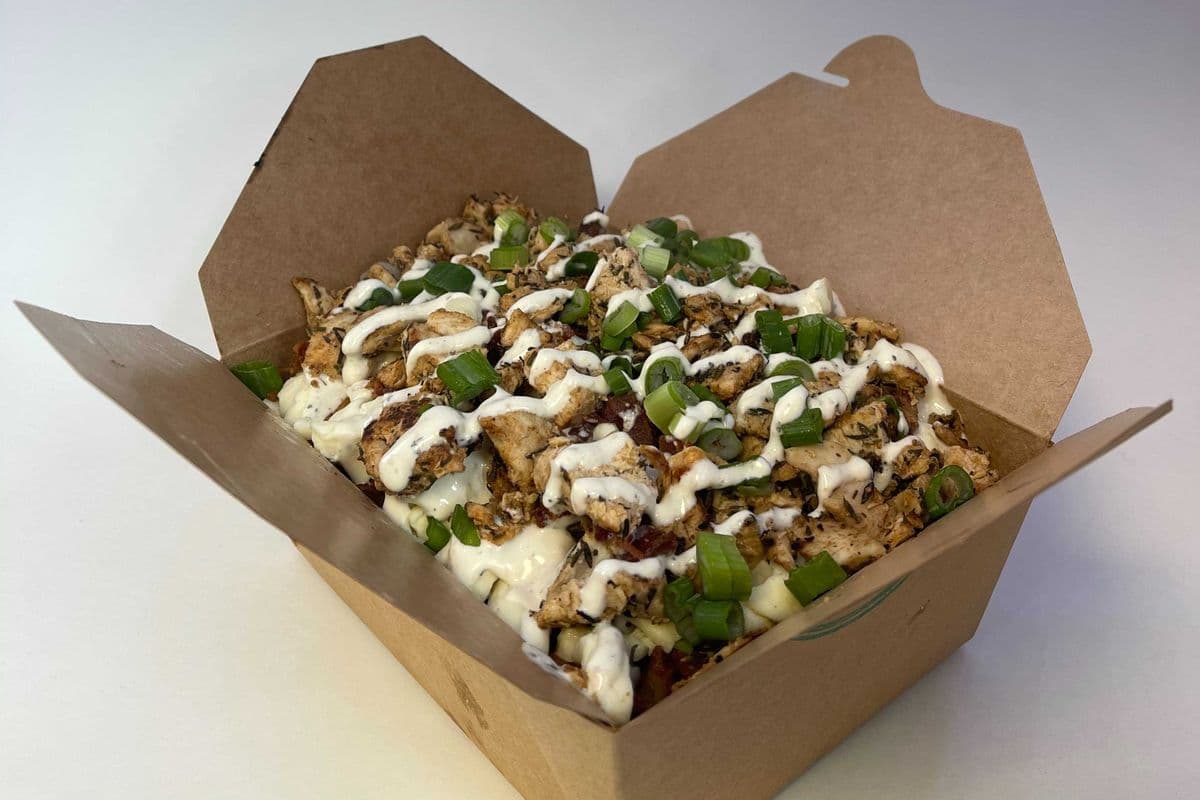 Sour Lemon Chicken Poutine
