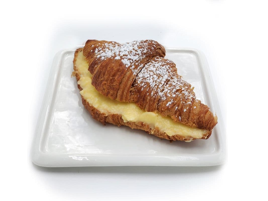 Croissant with Strawberry