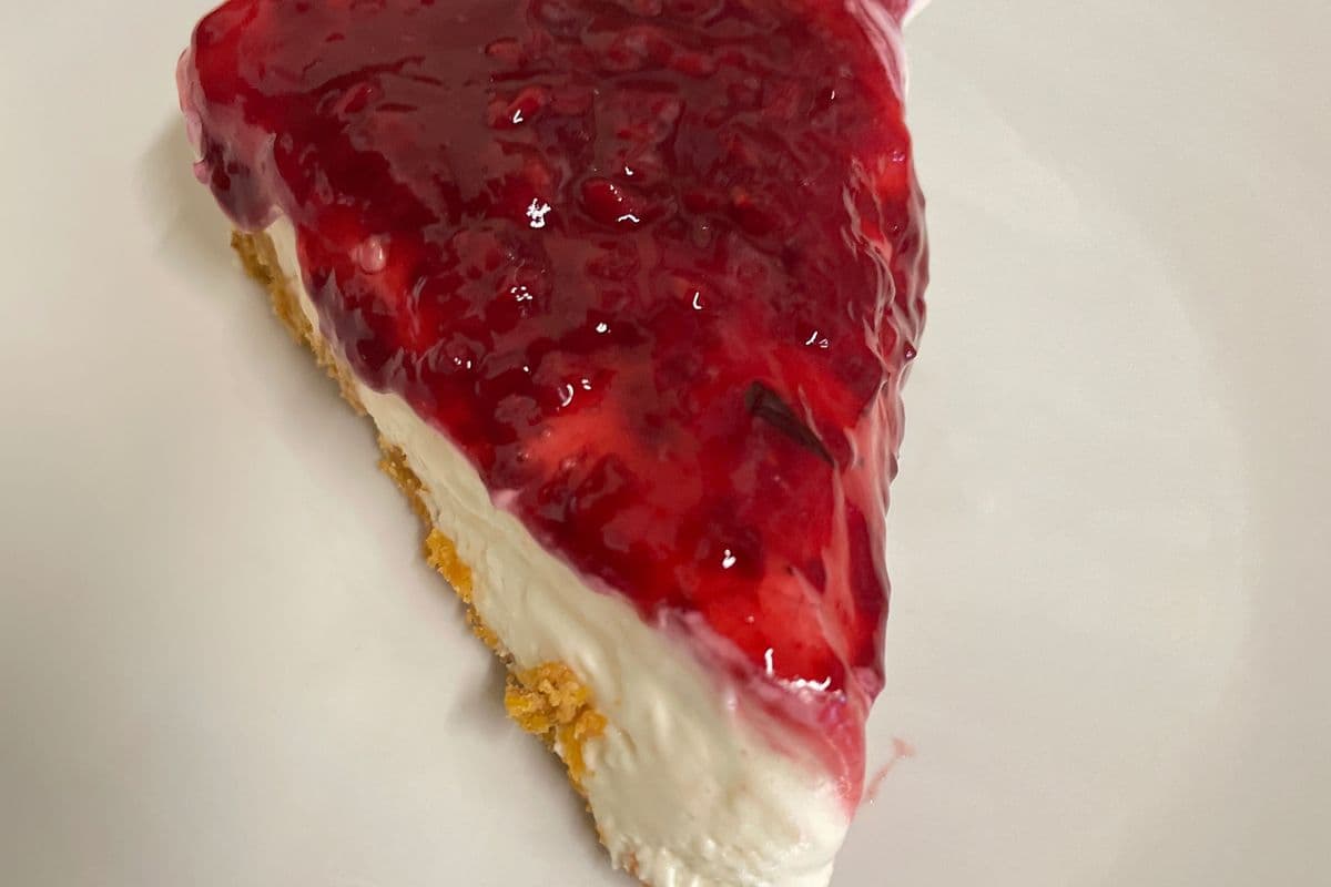 Homemade Cherry Cheesecake