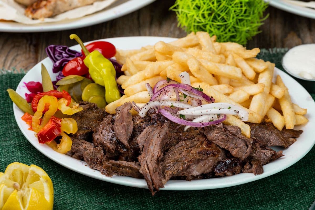 Beef Shawarma Plate