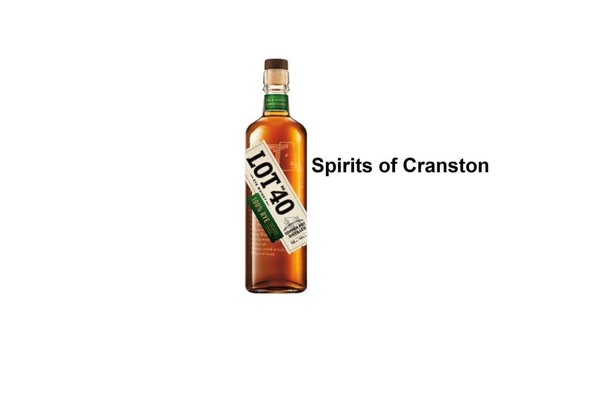 LOT NO. 40 RYE WHISKEY 750ML (1 x 750ML)