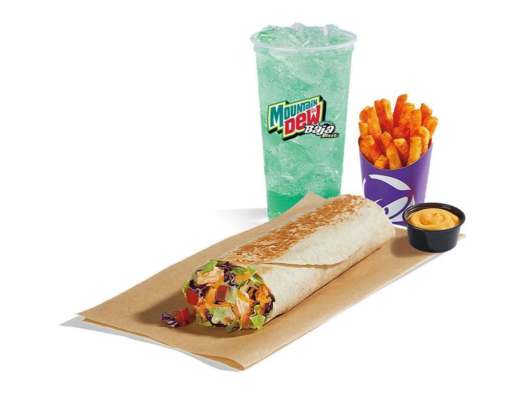 Slow-Roasted Cantina Chicken Burrito Combo