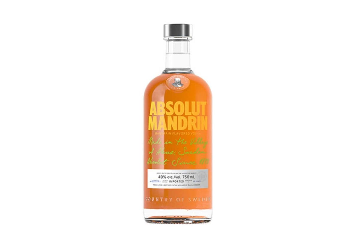 Absolut Mandrin Vodka (1 x 750ml)
