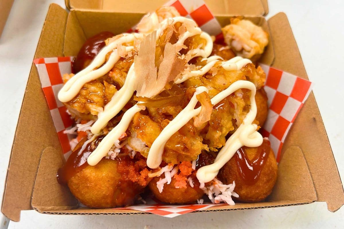Shrimp Tempura Takoyaki