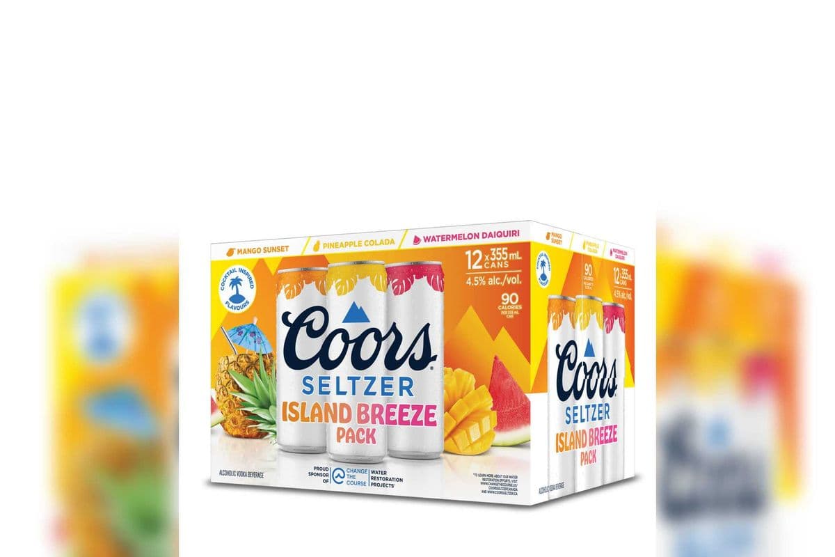 Coors Setlzers Island Breeze (1 x 12*355ml)